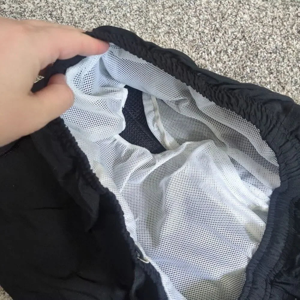 Columbia Swim Trunks Mens XL Black Water Short Cargo Pockets Drawstring